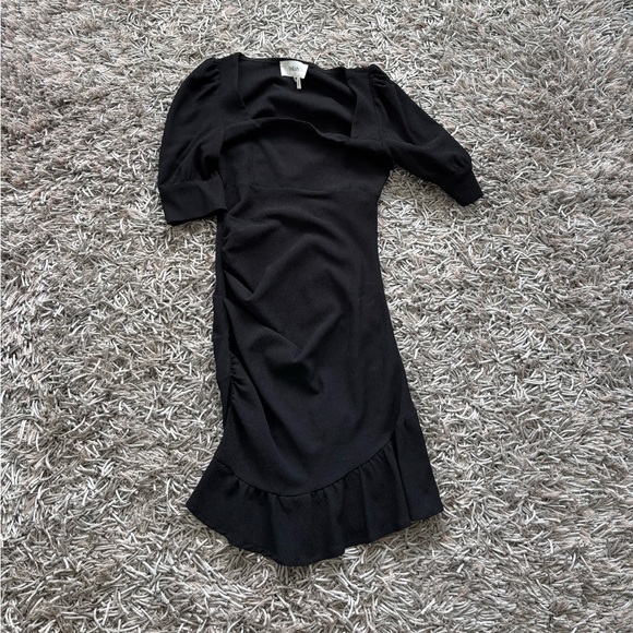 Pre-Loved ba&sh Women's Black "Lady Dress" Sz Small - Picture 10 of 13